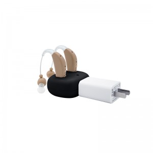 Great-Ears G27P Rechargeable BTE Hearing Aids with Low Power Consumption and Fast Charging