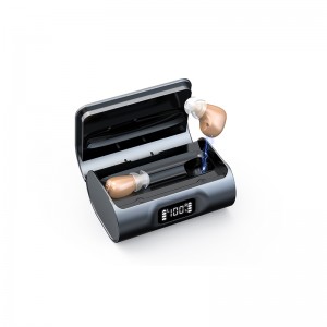 Great-Ears G12N rechargeable magnetic charging in the ear mini size fast rapid charging hearing aids for seniors