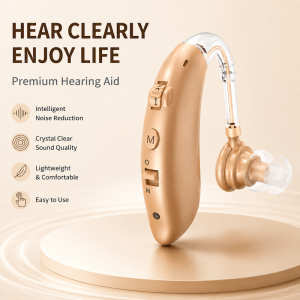 Great-Ears G25T rechargeable noise reduction 4 modes low consumption good quality hot-selling behind the ear hearing aids
