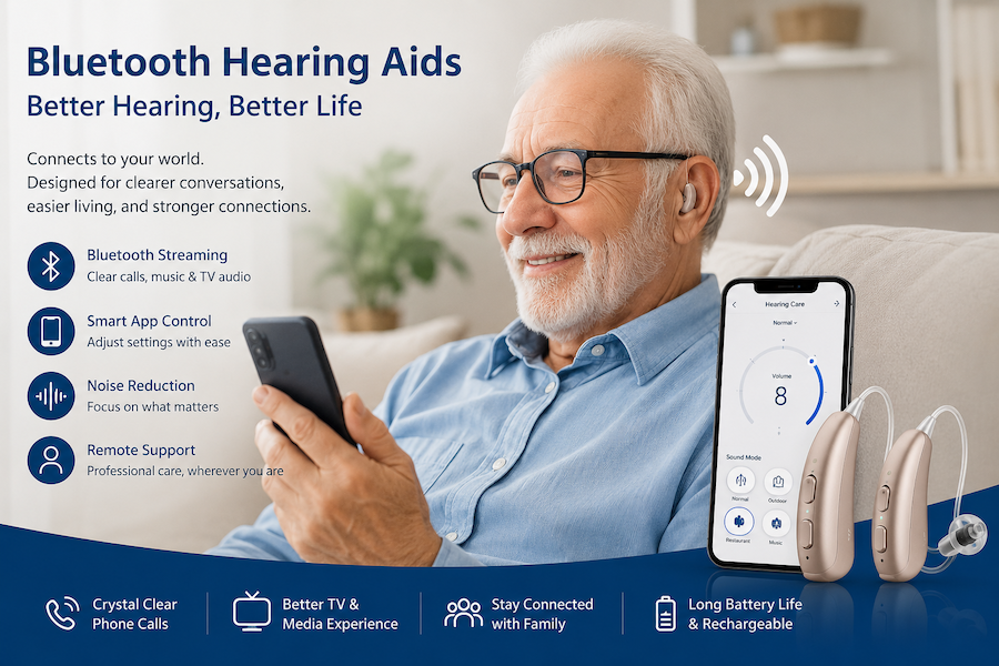 Bluetooth Hearing Aids