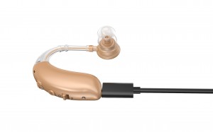 Great-Ears G25T rechargeable noise reduction 4 modes low consumption good quality hot-selling behind the ear hearing aids