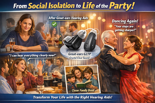 From Social Isolation to the Life of the Party: How the Right Hearing Aids Transform Lives Worldwide