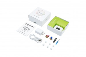 Great-Ears G93 Automatic On/Off Rechargeable CIC Hearing Aids with four volume levels, Magnetic Charging, and 28-Hour Battery Life for Seniors